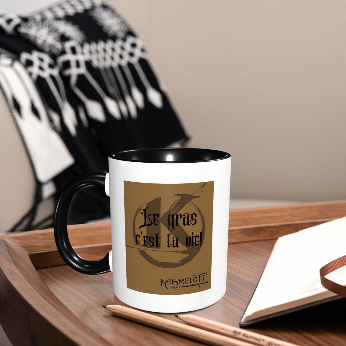 Coffee And Tea Quotes Funny - Citaat van Kaamelott The Fat! Mok