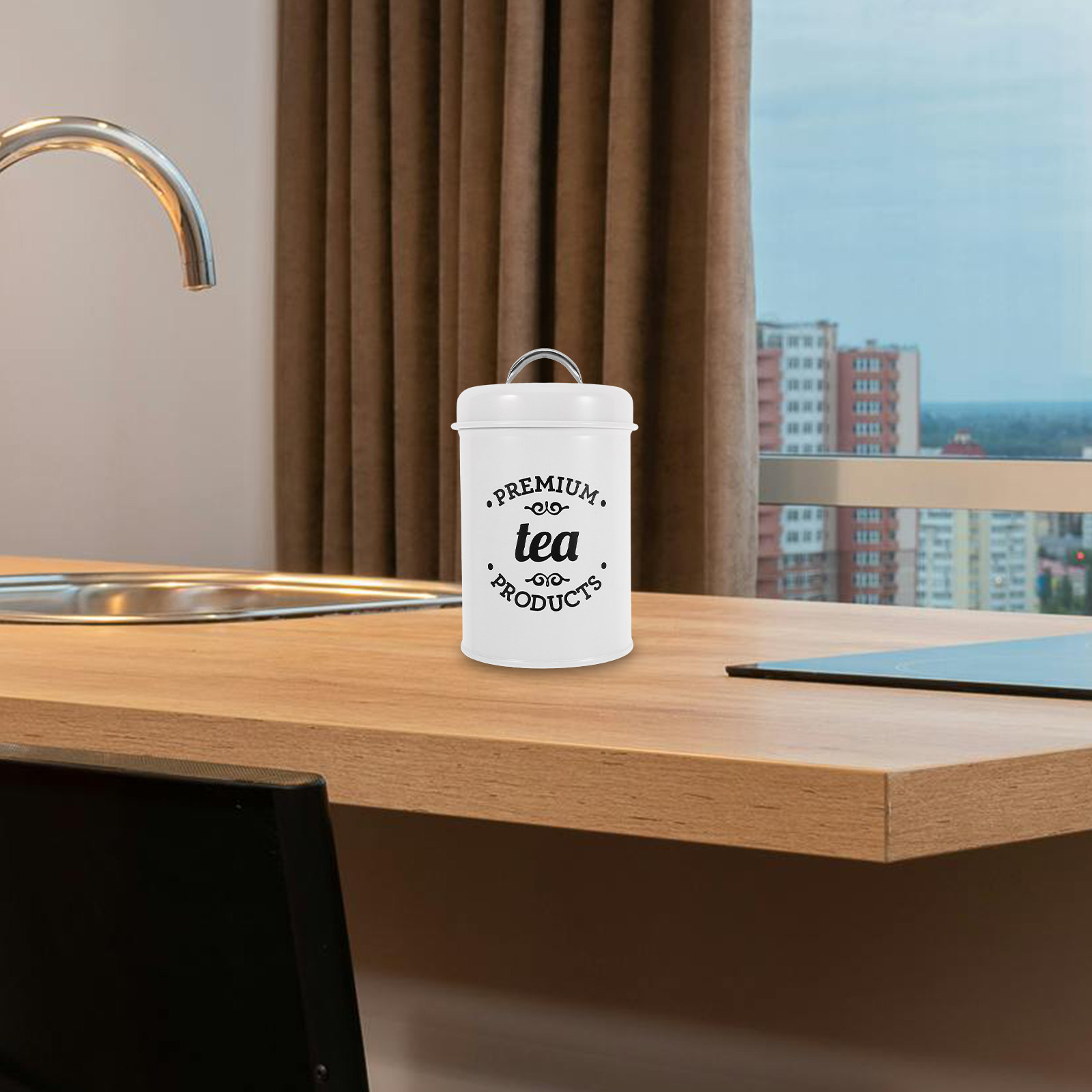 Coffee Tea Canister Set - Luchtdichte metalen blikjesset voor koffie, suiker,