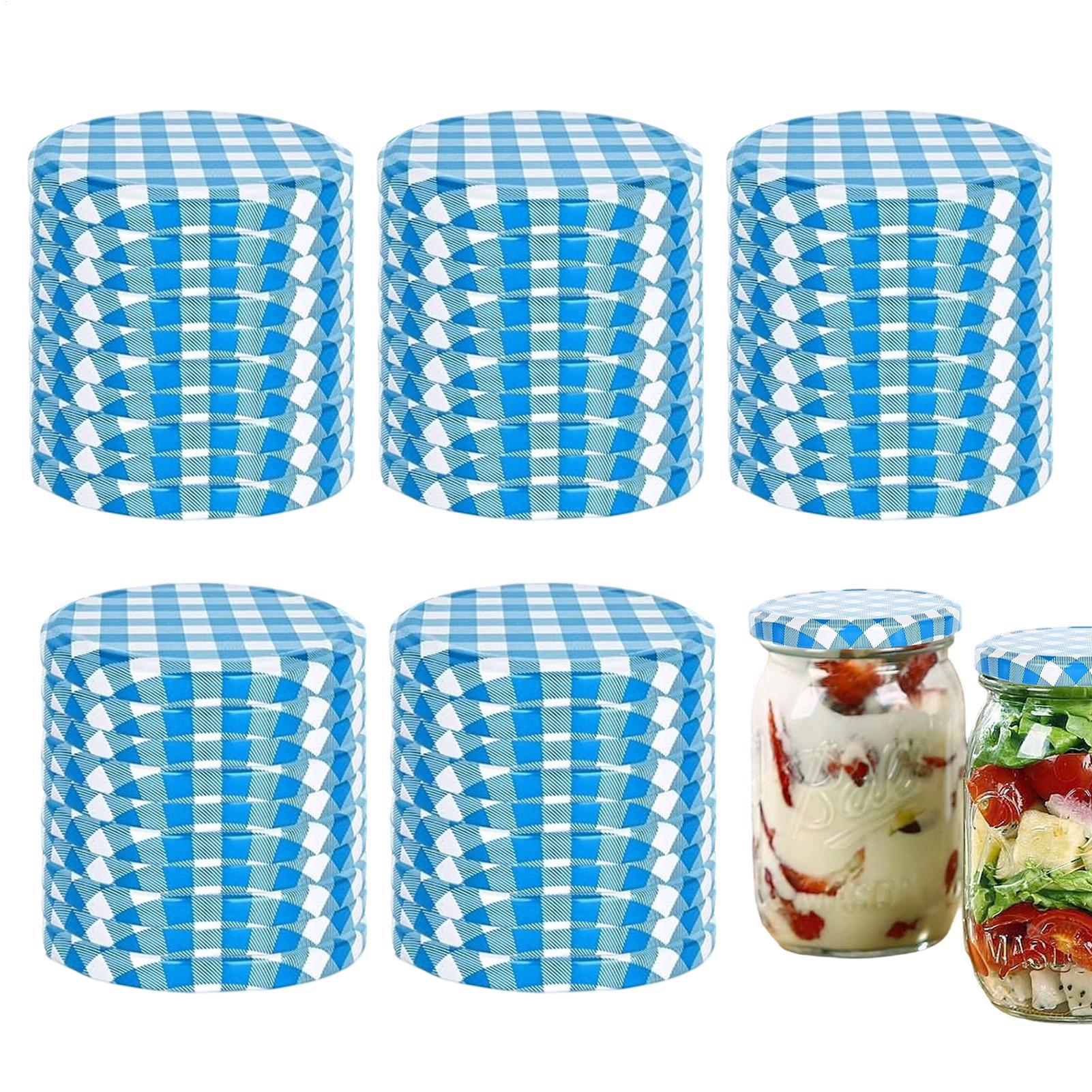 Coffee Tea & Espresso Appliances - Canning Jar-deksels 50 stuks lekvrije herbruikbare