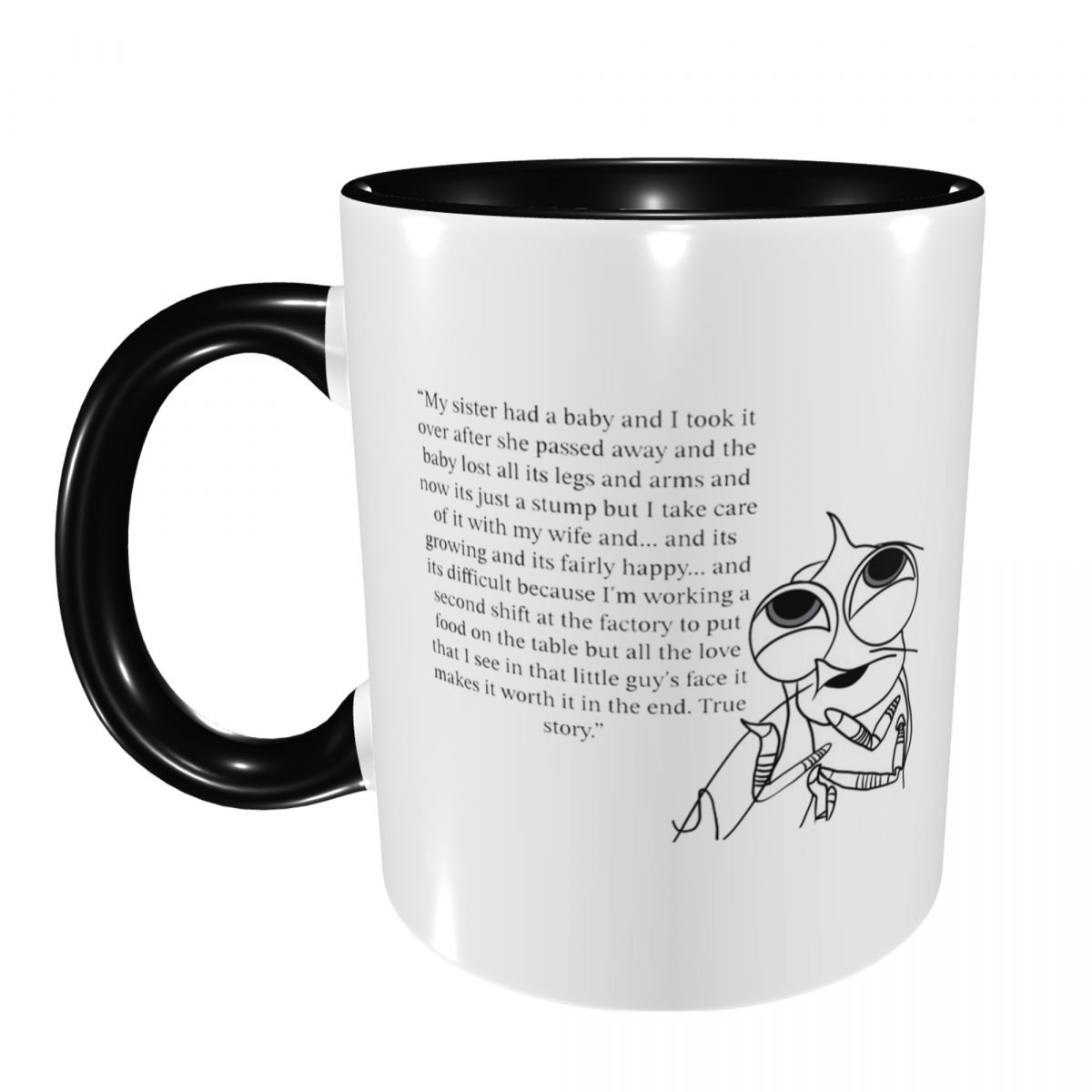 Coffee And Tea Quotes Funny - Shark Tales Shrimp Quote Mok Grappige