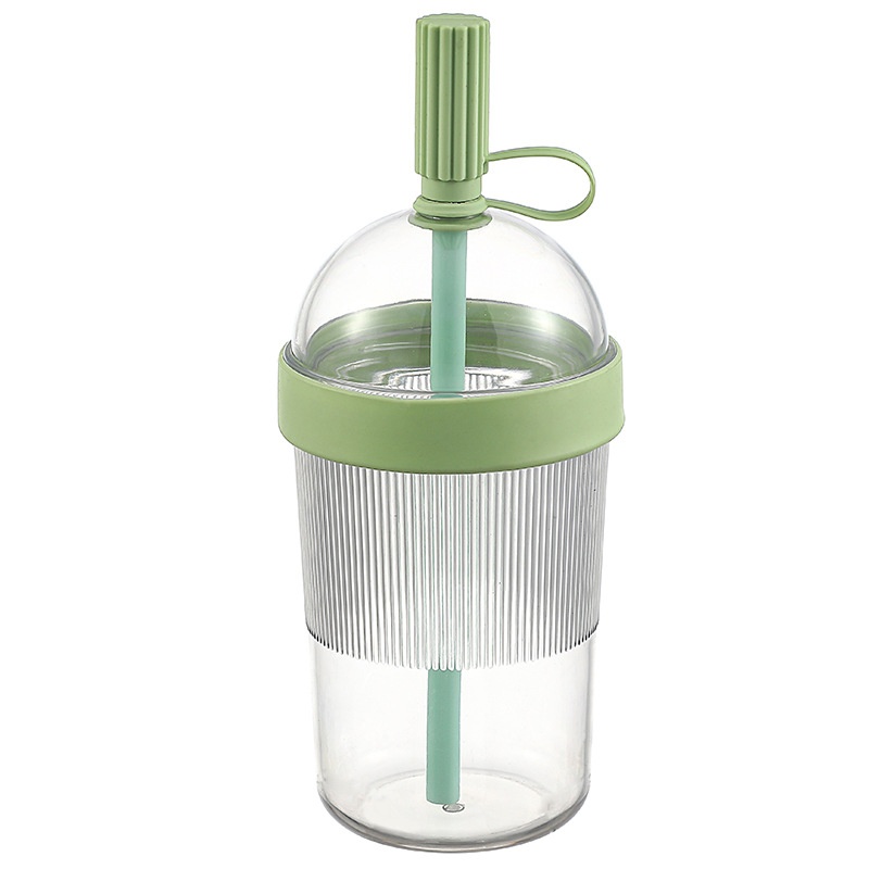 Coffee Jelly Tea - Draagbare rietjesbeker voor water, melkthee, sap,