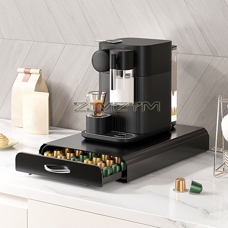Coffee Capsule Holder - Koffiecapsule Rek Desktop Lade Koffiecapsulehouder Metalen
