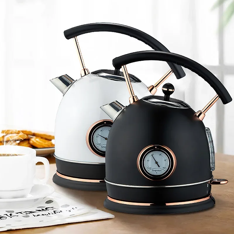 Coffee Tea You And Me - Huishoudelijke 220v 1.8 Liter Waterkoker Roestvrij