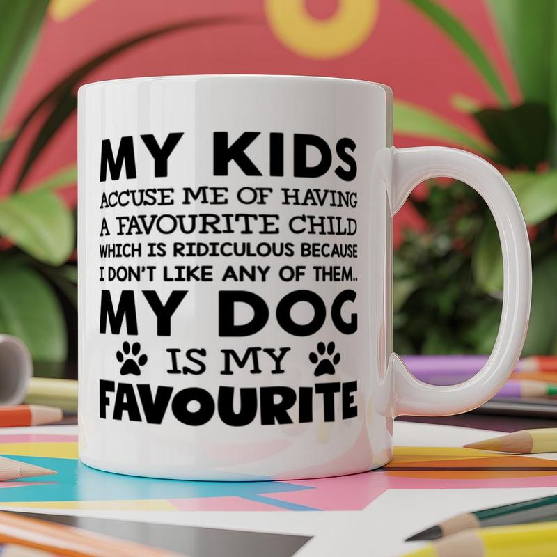 Coffee And Tea Quotes Funny - Hippowarehouse Mok Mijn kinderen beschuldigen mij