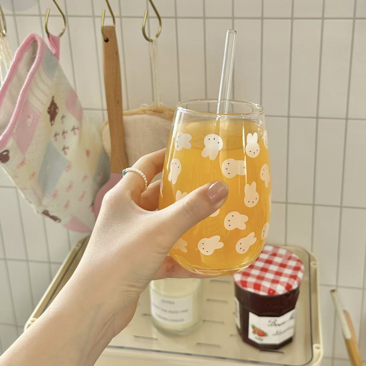 Schattig Miffy Konijn Bedrukte - Coffee Tea & Espresso Appliances recensie en prijs