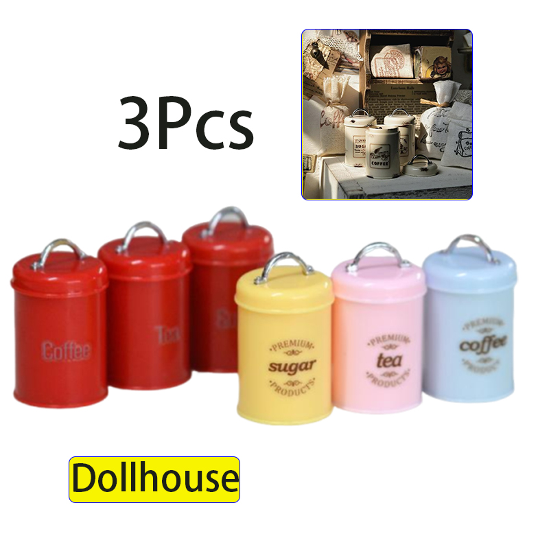3 Stuks Miniatuur Poppenhuis M - Coffee Tea & Espresso Appliances recensie en prijs