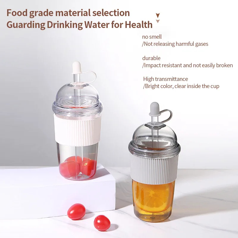 1 st 430 ml Draagbare Flip Str - Coffee Jelly Tea recensie en prijs