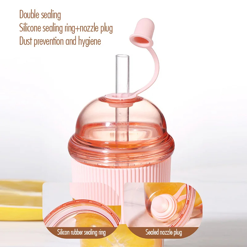 1 st 430 ml Draagbare Flip Str - Coffee Jelly Tea recensie en prijs
