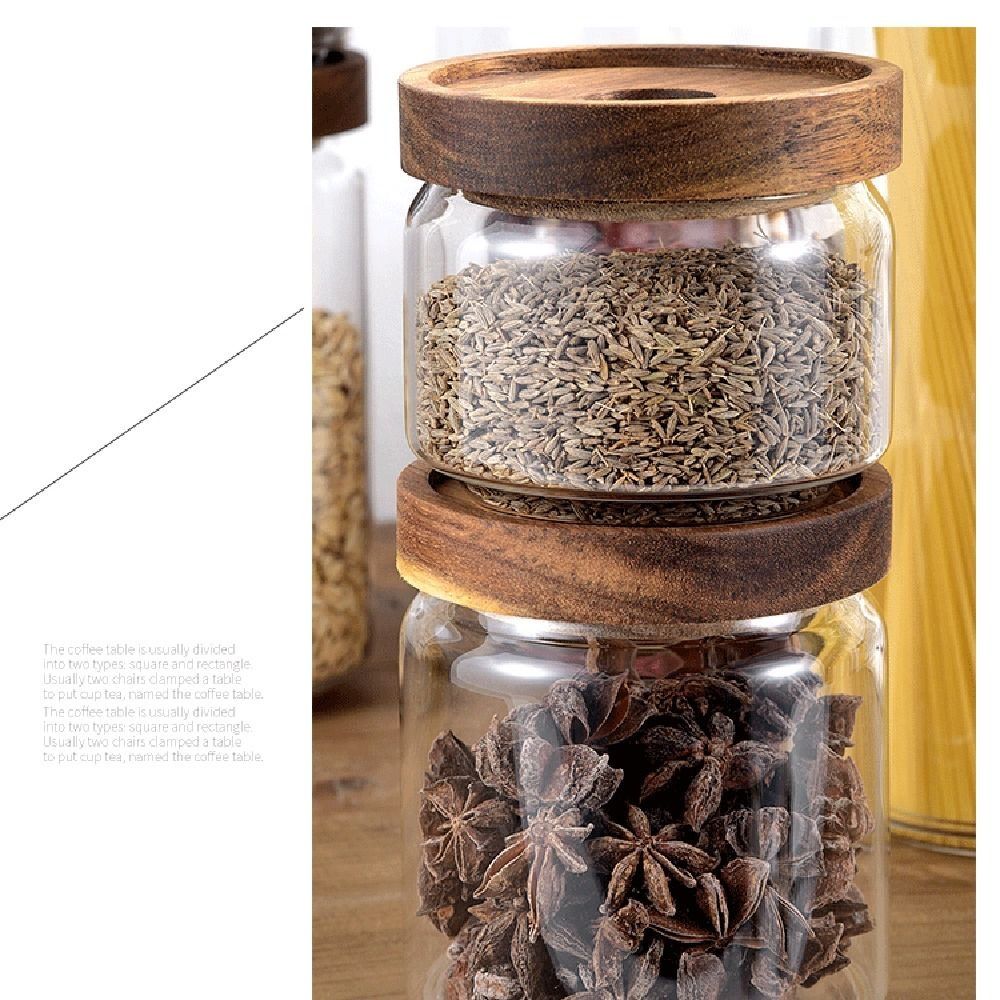 Multifunctionele glazen voorra - Coffee Tea Canister Set recensie en prijs