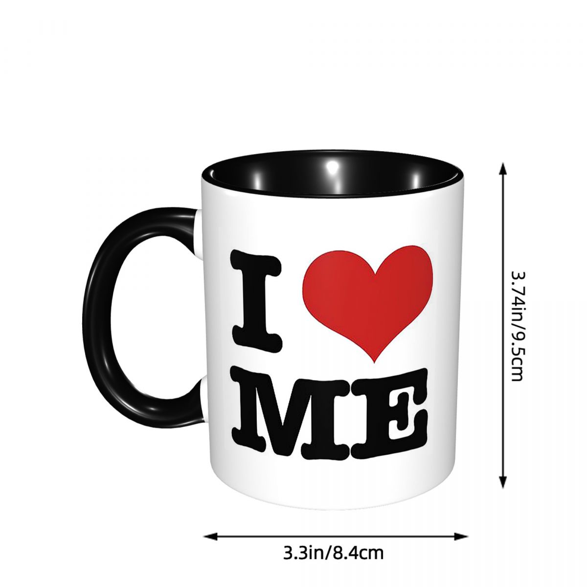 I Love Me Mok Grappige keramis - Coffee Tea You And Me recensie en prijs