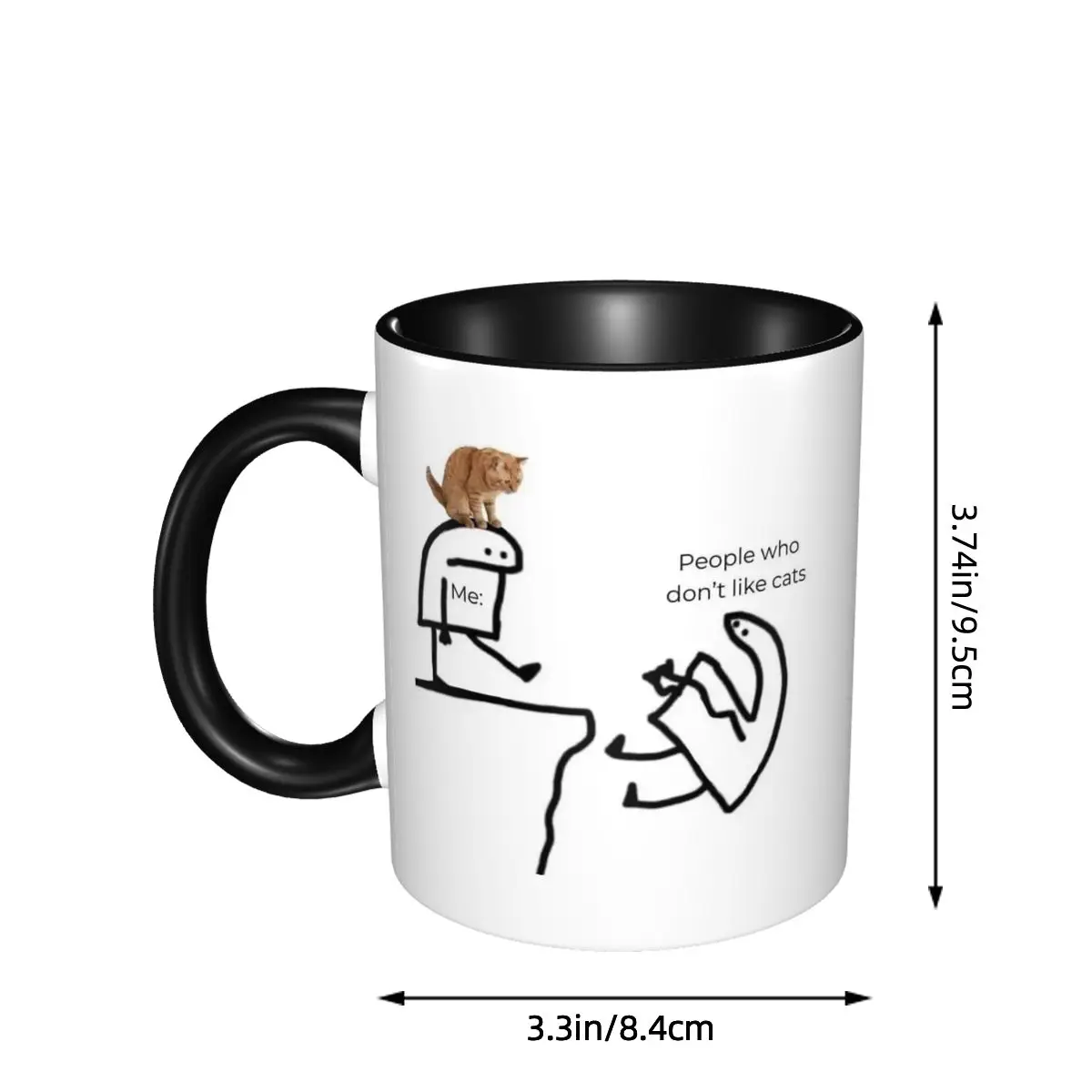 Mij met kattenontwerp Mensen d - Coffee And Tea Quotes Funny recensie en prijs