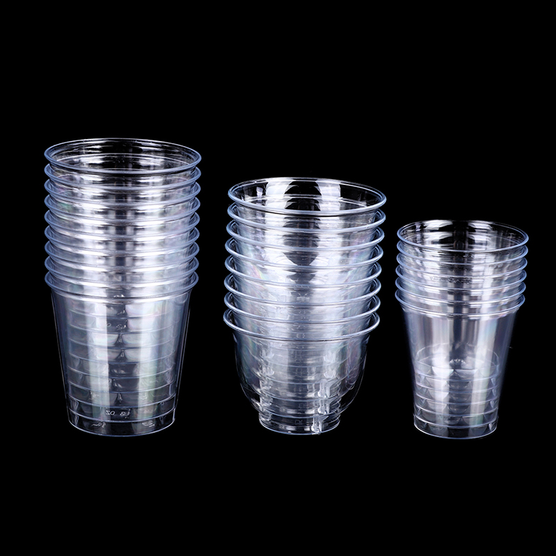 30-50Pc Clear Plastic Wegwerp  - Coffee Jelly Tea recensie en prijs