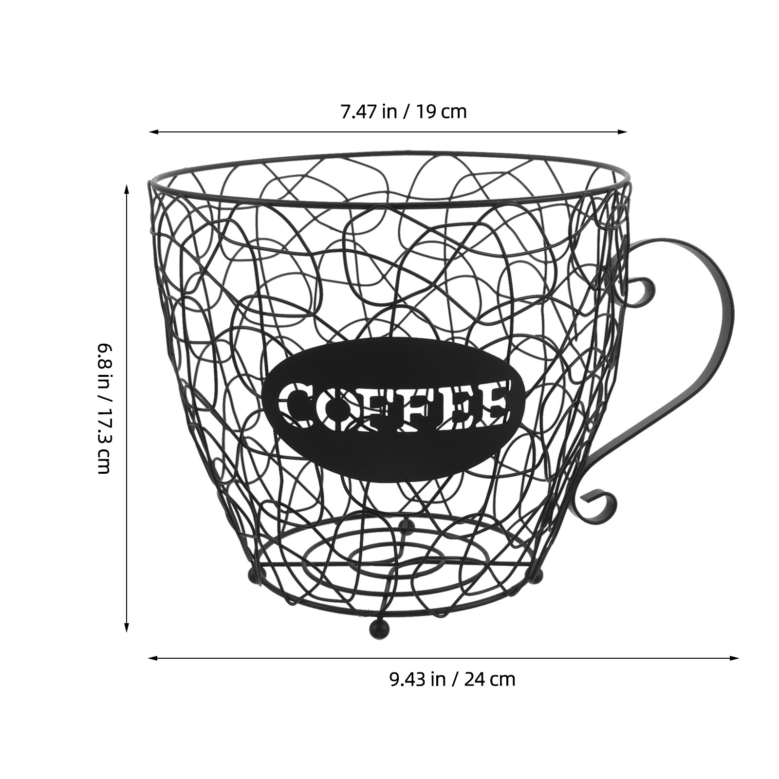 Metalen koffiecapsulehouder, z - Coffee Capsule Holder recensie en prijs