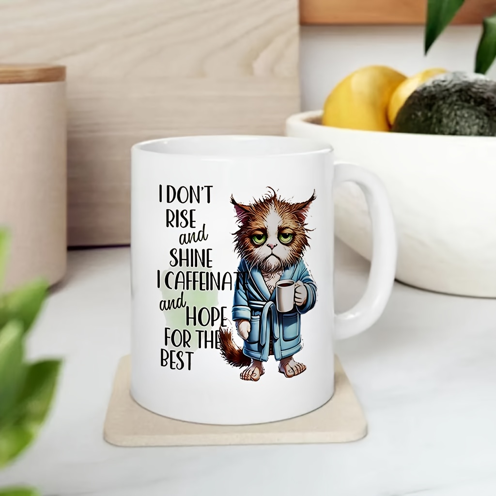 Grappige kattenmok met 'Ik ga  - Coffee And Tea Quotes Funny recensie en prijs