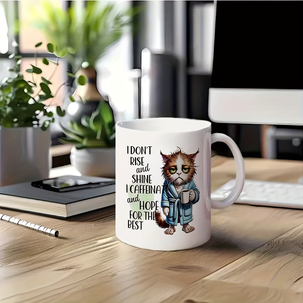 Grappige kattenmok met 'Ik ga  - Coffee And Tea Quotes Funny recensie en prijs