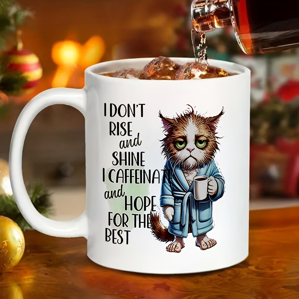Grappige kattenmok met 'Ik ga  - Coffee And Tea Quotes Funny recensie en prijs