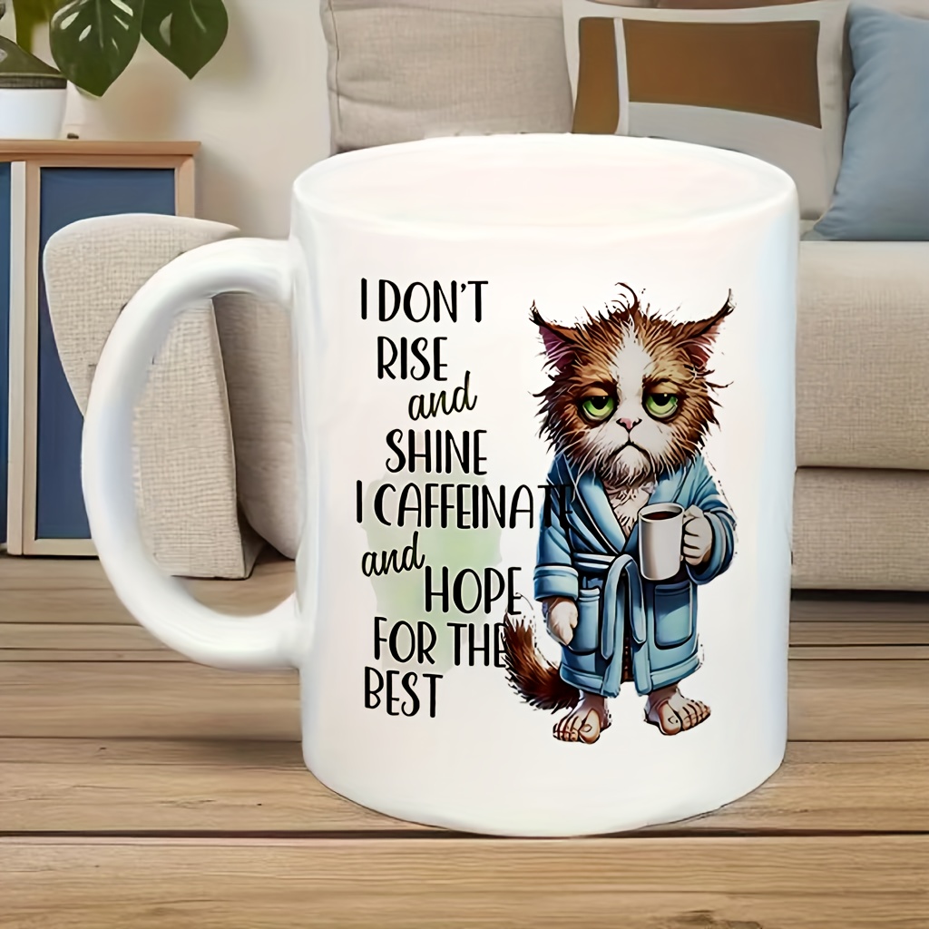 Grappige kattenmok met 'Ik ga  - Coffee And Tea Quotes Funny recensie en prijs