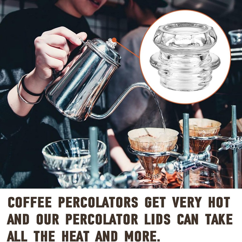 Koffiepercolator glazen bovenb - Coffee & Tea Haus recensie en prijs