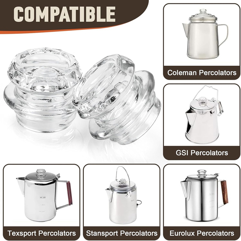 Koffiepercolator glazen bovenb - Coffee & Tea Haus recensie en prijs