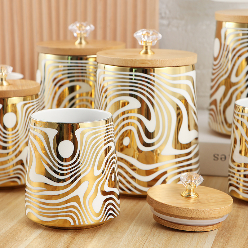 Set van 7-kleuren geglazuurde  - Coffee Tea Canister Set recensie en prijs