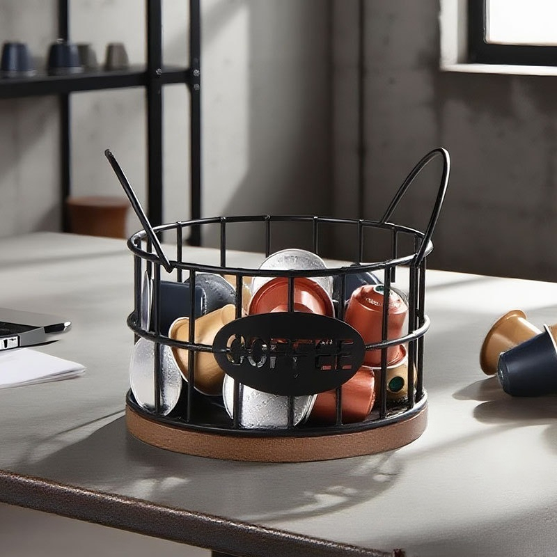 Koffieopbergmandje Koffiecapsu - Coffee Capsule Holder recensie en prijs